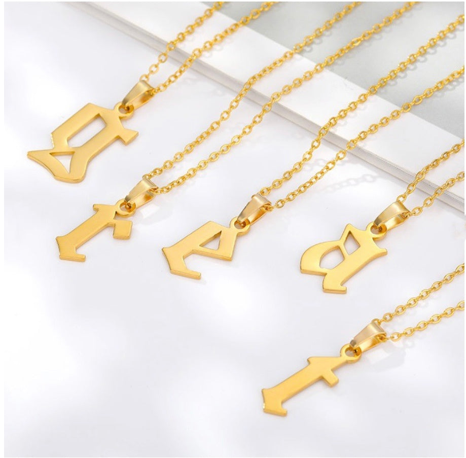 Initial Necklace (Pre Order)